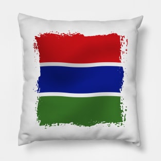 Gambia artwork Pillow