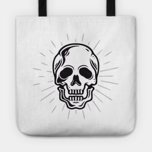 Skull Retro Tattoo Art Style Tote