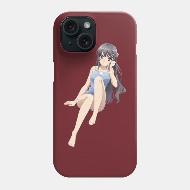 Sakurajima Mai Phone Case by Shiromaru