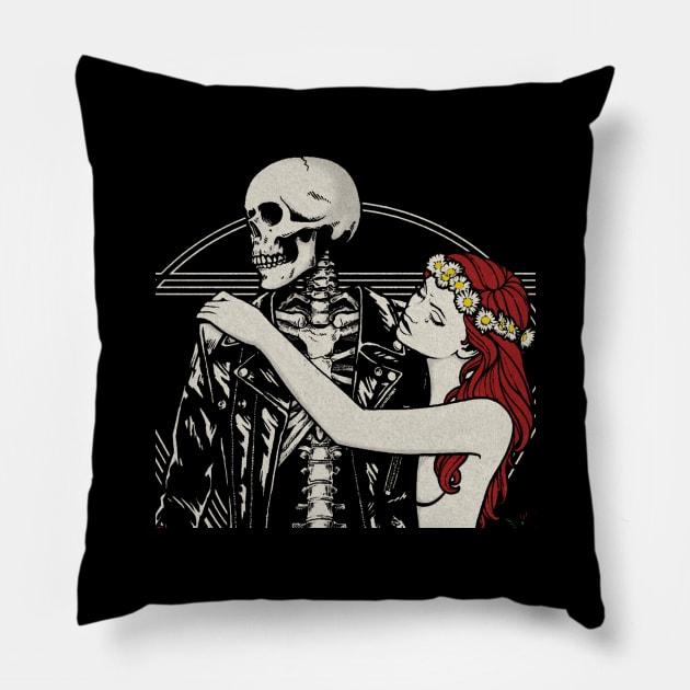 skeleton halsey Pillow by aisah3dolar