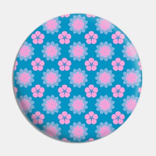 Abstract stylized floral seamless pattern Pin