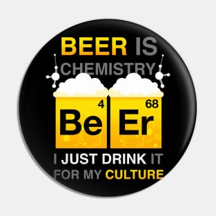 Beer Chemistry Pin