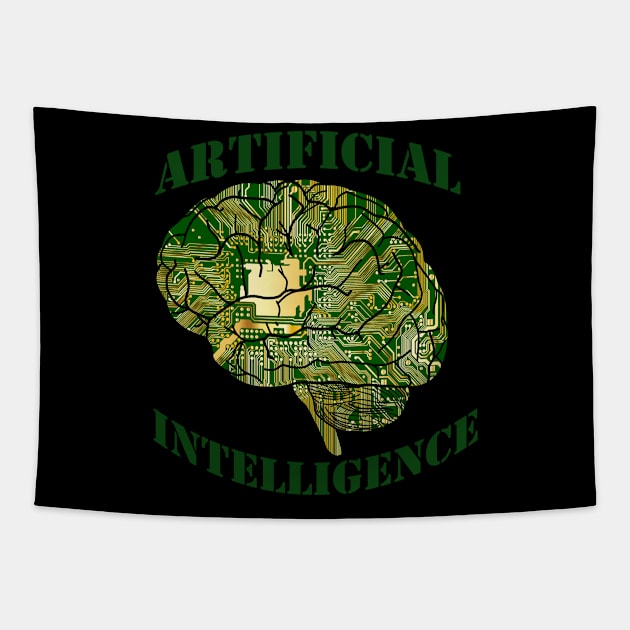 artificial intelligence Tapestry by carismashop