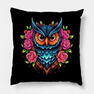 Owl Valentine Day Pillow