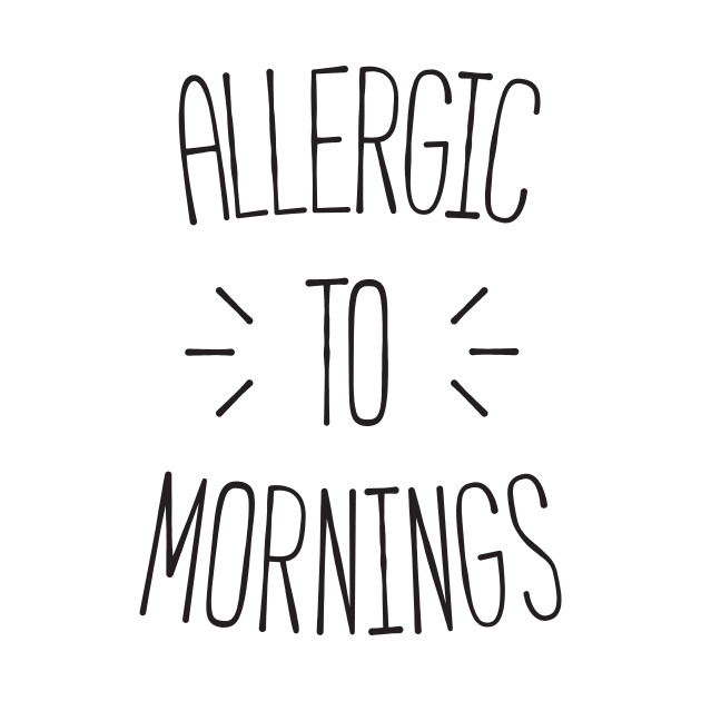 Allergic to mornings by RedYolk