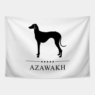 Azawakh Black Silhouette Tapestry