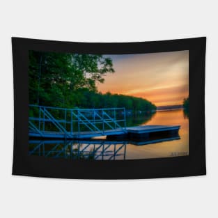 Sunset at Kearney Lake Tapestry