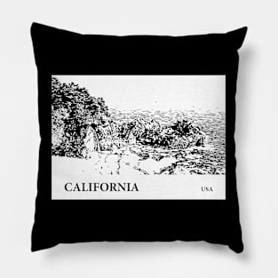 California USA Pillow