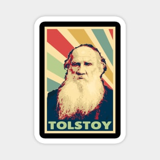 Leo Tolstoy Vintage Colors Magnet
