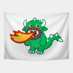 angry Hodag Tapestry