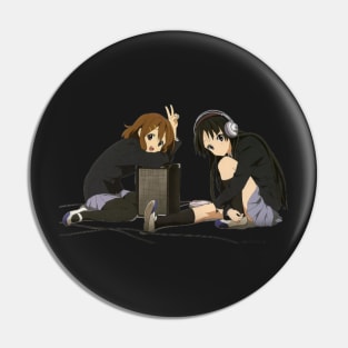 K-on Yui and Mio Pin