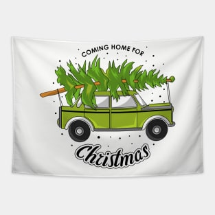 Coming home for christmas Tapestry