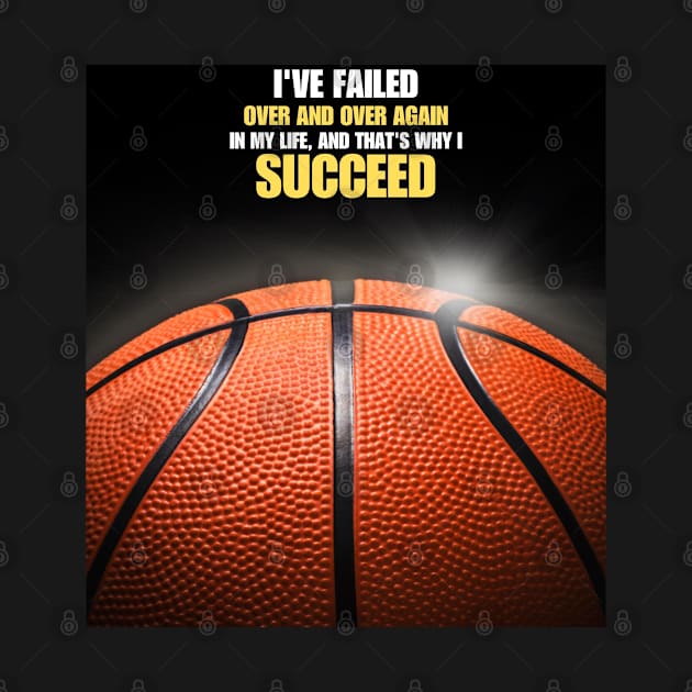 You Need to Fail to Succeed MJ Basketball Quote by Millionaire Quotes