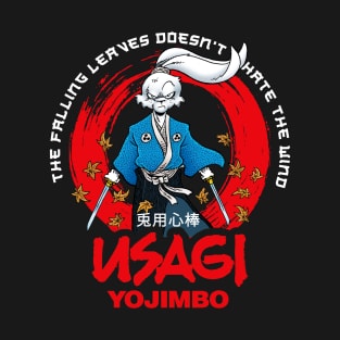 Usagi Yojimbo Falling leaves T-Shirt