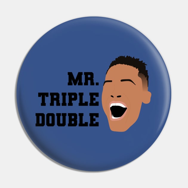 Mr Triple Double Pin by sofjac