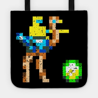 Joust - Mounted Hero and Egg (distressed) Tote