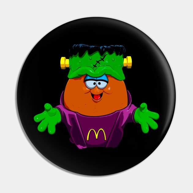 FrankenNugget Pin by Eighties Wild Child