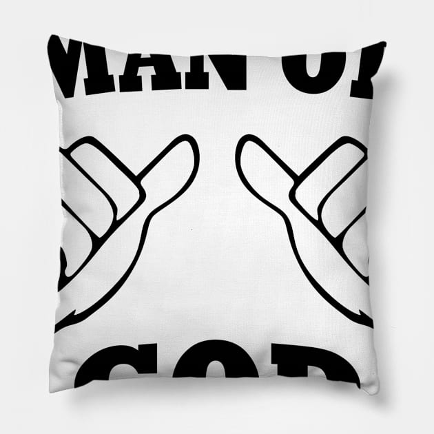 This Is What A Man of God Looks Like Pillow by CalledandChosenApparel