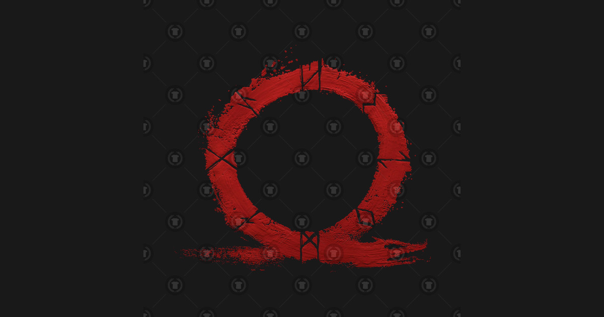 God of War PS4 - Omega Symbol - God Of War - T-Shirt ...