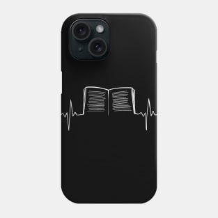 Book Heartbeat Phone Case