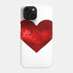 Red Electric Love Heart Phone Case