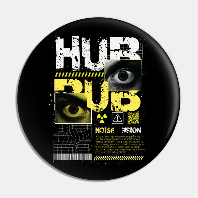 Hub Bub Pin by RadioaktivShop