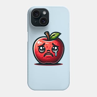 sad apple Phone Case
