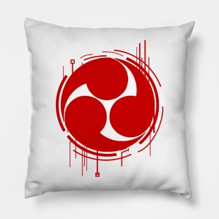 CYBER RONIN  浪人  [ CREST ] Pillow