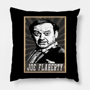 80s Style Joe Flaherty Pillow