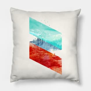 Mountain Stripes Pillow