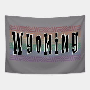 LGBTQ PATTERN AMERICA WYOMING Tapestry