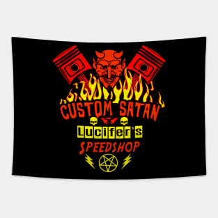 Custom Satan (Colour 2) Tapestry