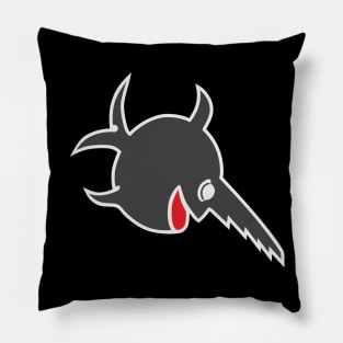 Fish saw sign on German submarines ww2 Pillow