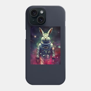 Cute Rabbit In Astronaut Costume Phone Case