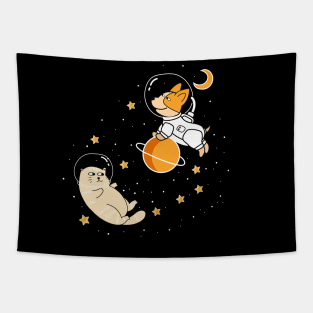 Space Pets Tapestry