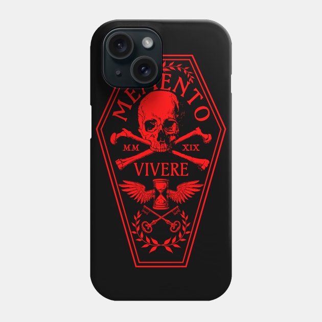 Memento Vivere Phone Case by RavenWake