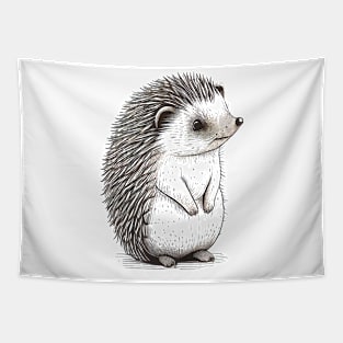 Cute vintage hedgehog Tapestry