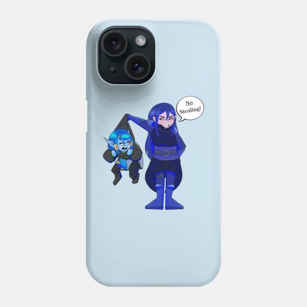 No Stealing! Phone Case by Ninialex