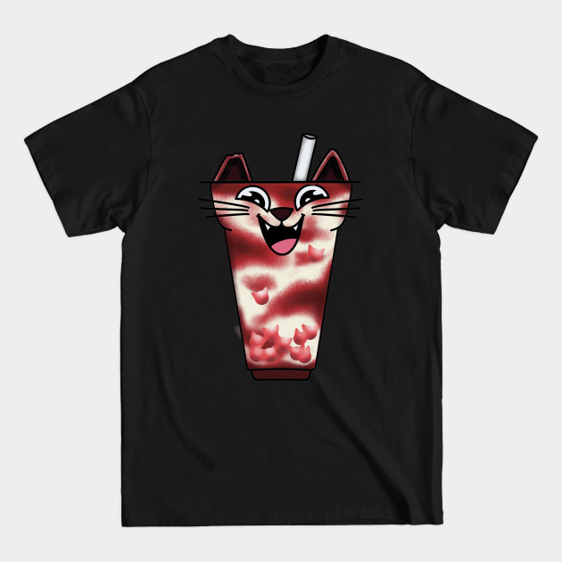 Discover Boba Meow Tea - Boba Milk Tea - T-Shirt