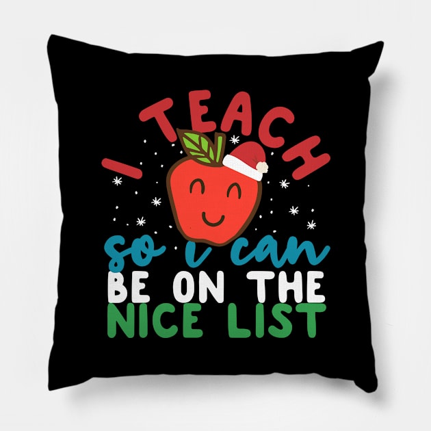 teacher Pillow by CurlyDesigns