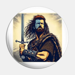 Braveheart 1995 Fan art Pin