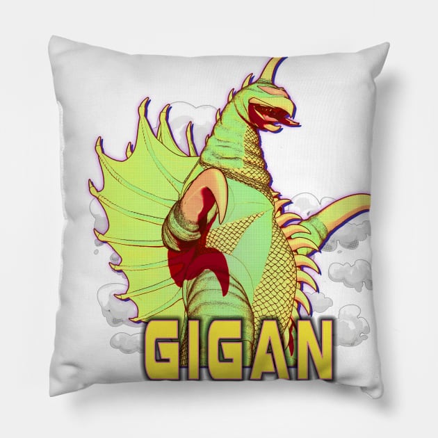 Comic Pop Gigan Pillow by Digiwip