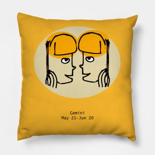 Gemini - Zodiac Sign Pillow