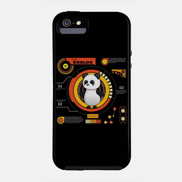 Adopt Me Profile Panda Adopt Me Roblox Funda Para Moviles Teepublic Mx - mascara de panda roblox