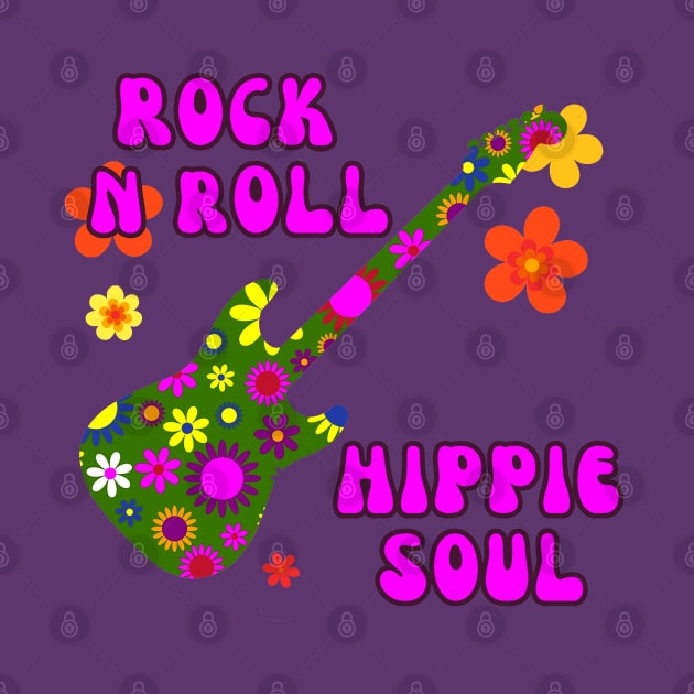 Rock N Roll, Hippie Soul, Flower Power, Hippie by Closeddoor