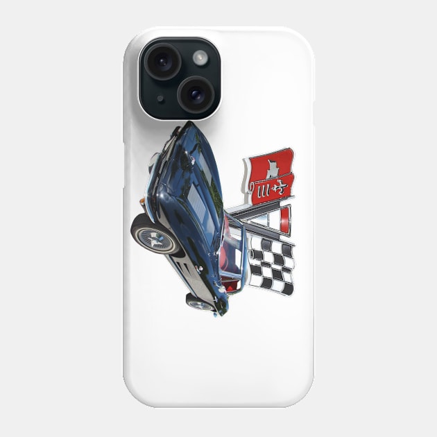 1963  Corvette Phone Case by Permages LLC