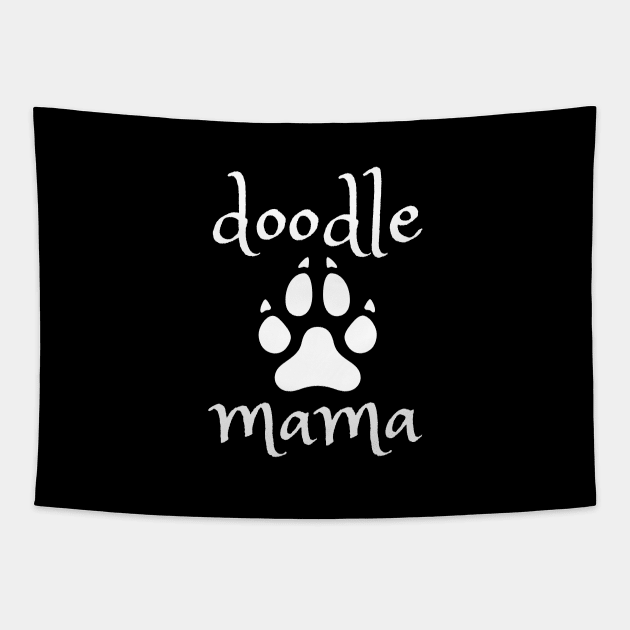 Doodle Mom Tapestry by Mplanet