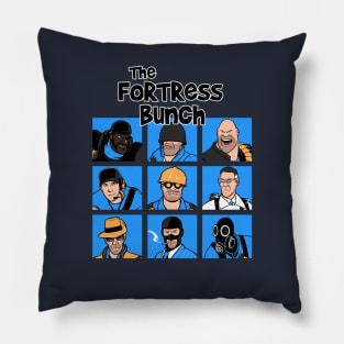 The Fortress Bunch (BLU Team) Pillow