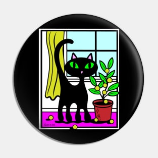 Domestic House Cat Pin