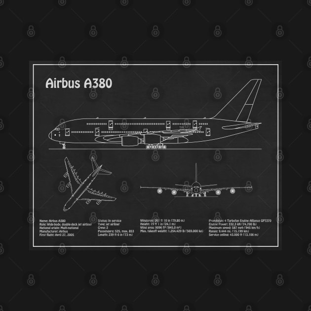 Airbus a380 - PD by SPJE Illustration Photography